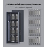 AXTH 25-in-1 Small Precision Screwdriver Set, Professional Magnetic Mini Repair Tool Kit for Phone, Computer, Watch, Laptop, Macbook, Ring Doorbell, Eyeglass, Electronic, [Bearing