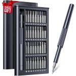 AXTH 25-in-1 Small Precision Screwdriver Set, Professional Magnetic Mini Repair Tool Kit for Phone, Computer, Watch, Laptop, Macbook, Ring Doorbell, Eyeglass, Electronic, [Bearing