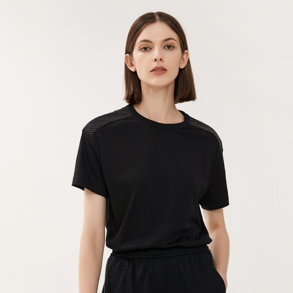 K1230W Premium Clothes Ladies Pima Cotton Tshirts Women's Clothing T-Shirt Garment Factory in China Supplier