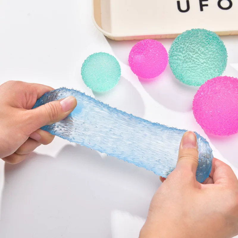 6cm grass ball squeeze fun 4cm texture ball squeeze decompression toy creative decompression ball