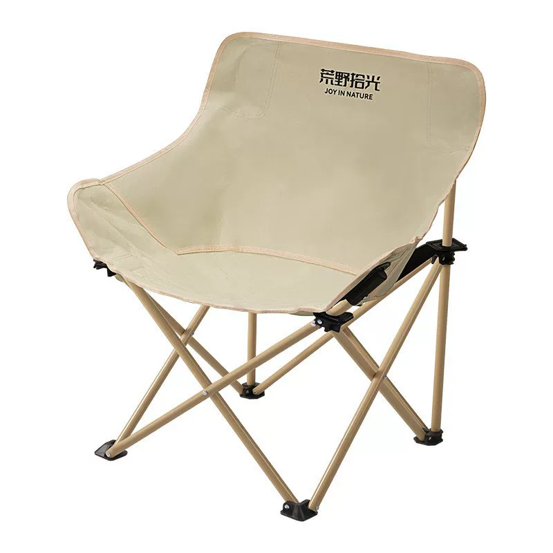 Outdoor folding chairs, moon chairs, outdoor supplies, camping table and chair sets, fishing folding chairs with backrests