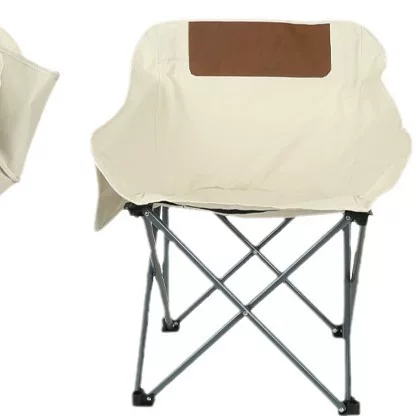 Shanduker moon chair camping chair outdoor folding chair portable recliner fishing bench beach chair picnic table and chair