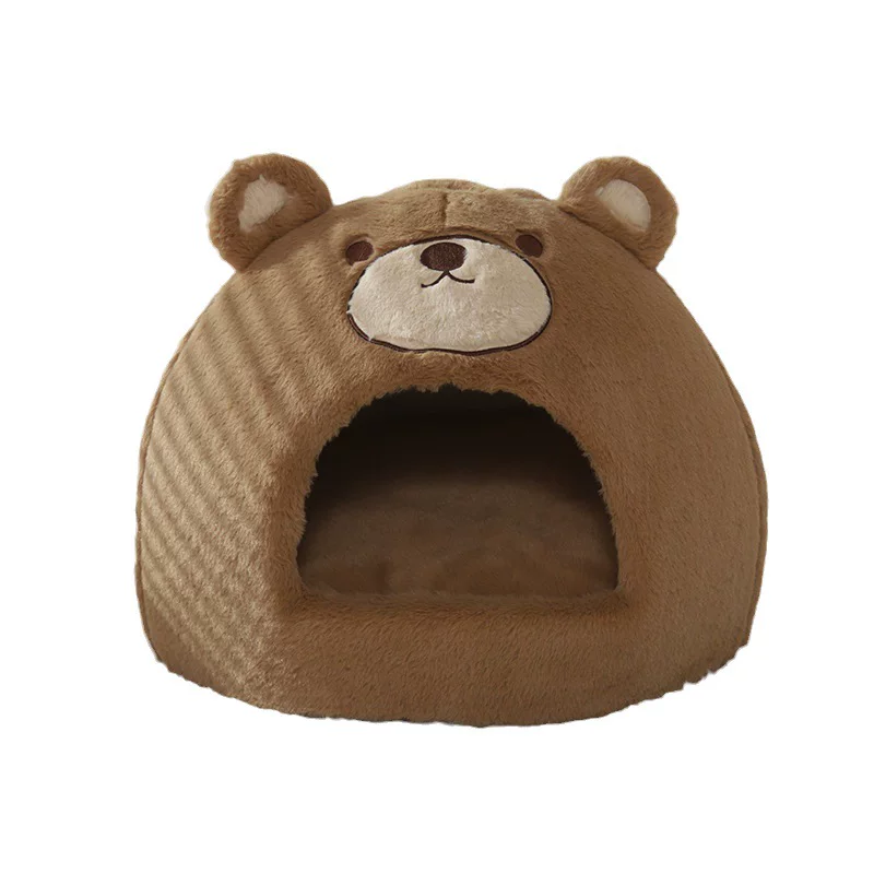 Cat bed, warm and enclosed for sleeping in winter, dog bed suitable for all seasons, pet sofa, cat bed, winter cat house