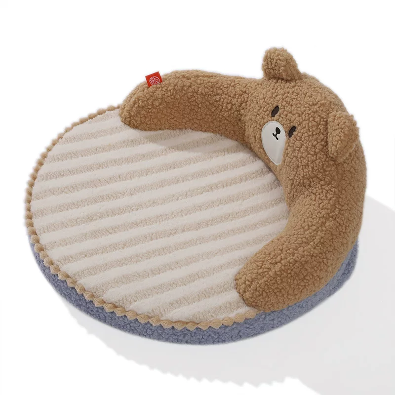 Cat bed for all seasons, winter pet bed, sleeping nest for cats, supplies for kittens, warm cat pad in winter
