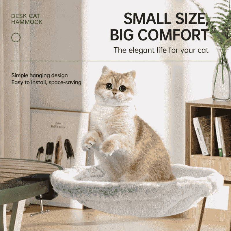 Cat desk hammock can replace cat tree, adjustable small cat table bed cat bed pet supplies wholesale