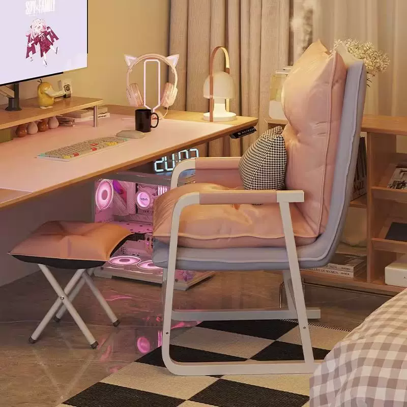 E-sports chair, foldable recliner for long-sitting, home and dormitory office chair, adjustable recliner, computer chair