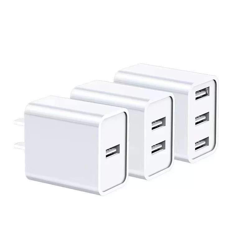 5V2A充电器 3C认证多口双口usb快充手机充电头 多插口电源适配器
