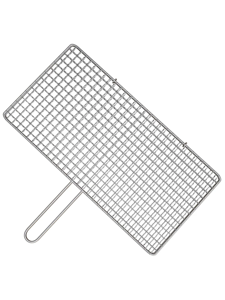 304 stainless steel fish tongs, barbecue grill mesh, leek and vegetable grills, outdoor barbecue grilling mesh