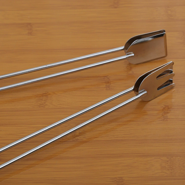 Stainless steel pliers bread tongs, barbecue tongs, charcoal tongs, kitchen food tongs, multi-functional steamed bun tongs, food tongs