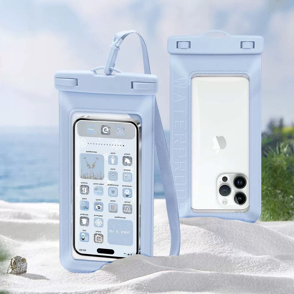 The manufacturer wholesals new touch-screen mobile phone waterproof bags, transparent swimming waterproof bags, and eco-friendly large-sized mobile phone waterproof cases