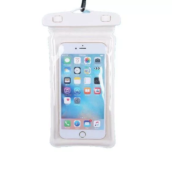 Wasserbeutel für mobiltelefone sind hoch und wasserdicht für den airbag und dasselbe schwimmbecken