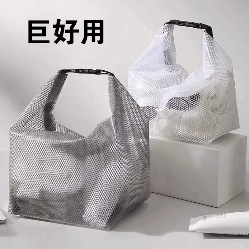 Waterproof storage bag, multi-functional swimming and fitness thickened toiletries bag, makeup bag, multi-purpose travel hand-held storage bag