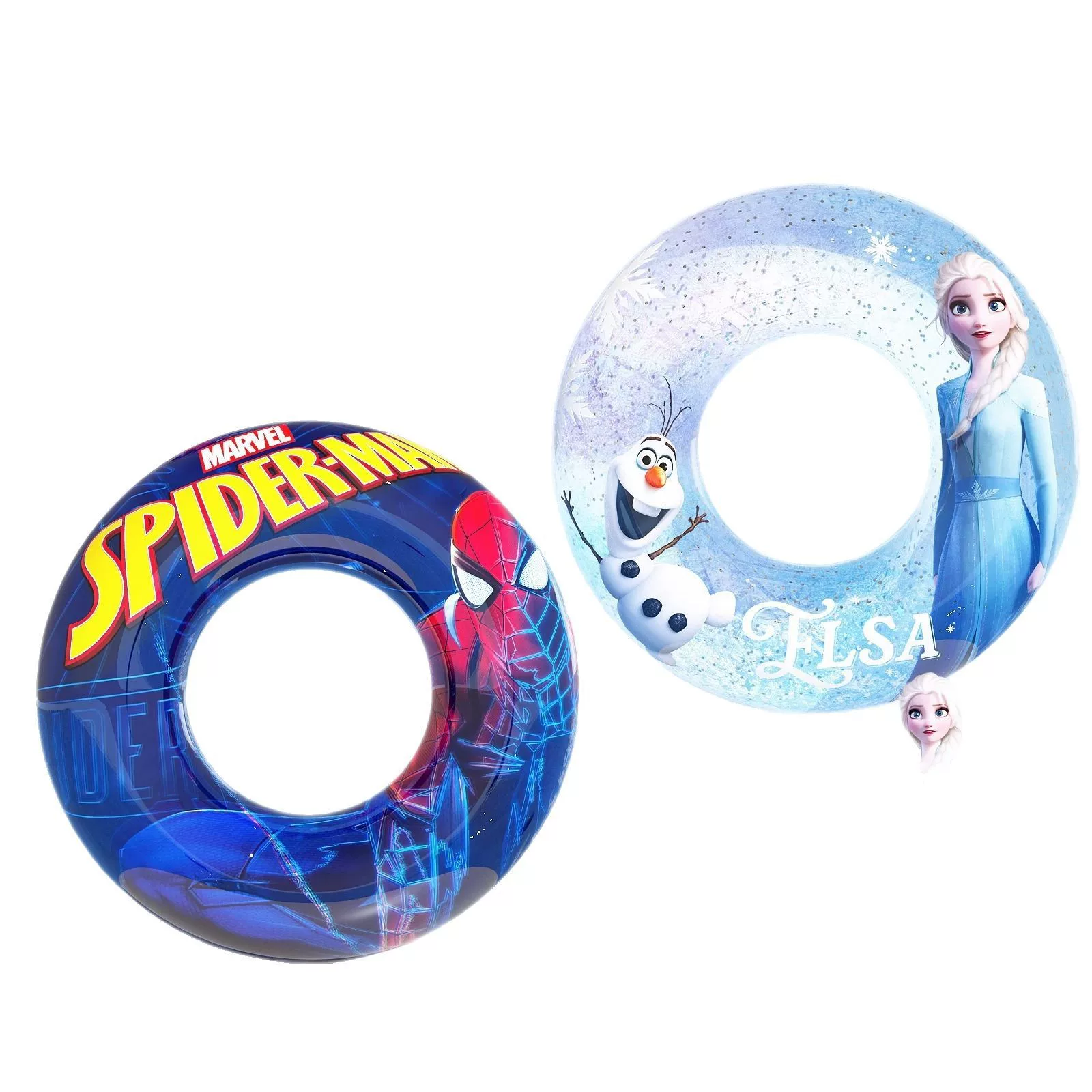 Disney children's swimming rings, thickened baby swimming rings, cartoon armpit rings, float rings, boys' and girls' life buoys wholesale