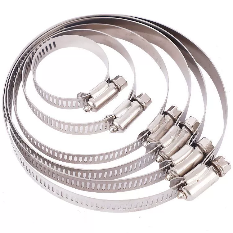 201 stainless steel American-style clamps, 304 clamps, clamps, pipe clamps with handles, cross-border gas range hood