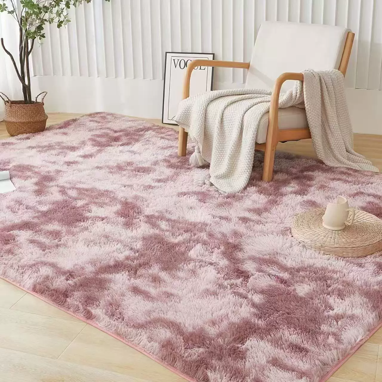 Area Rug Living Room Rugs: 5x7 Washable Large Abstract Modern Soft Stain Resistant Indoor Floor Non Slip Accent Carpet for Bedroom Nursery Playroom Dining Room Office Dorm Home House Decor- Brown