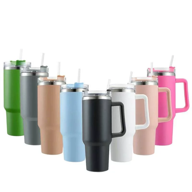 304 Stainless Steel Ice King Cup 2nd Generation 40oz Stanley Car Mug Insulated Water Cup