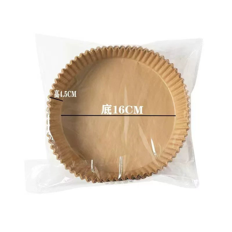 Air fryer special paper, oven oil-absorbing pad paper, food-grade special household electric fryer square baking silicone oil paper