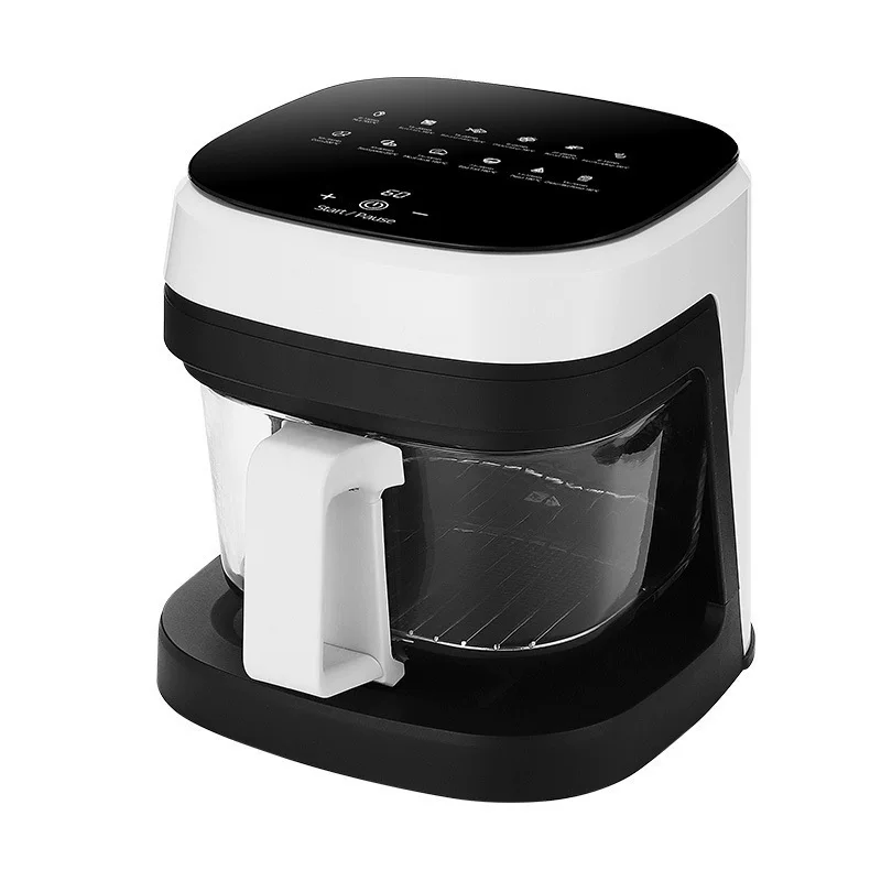 Cross-border household visual air fryer, cross-border trade model, large-capacity fryer, factory direct delivery, wholesale gifts