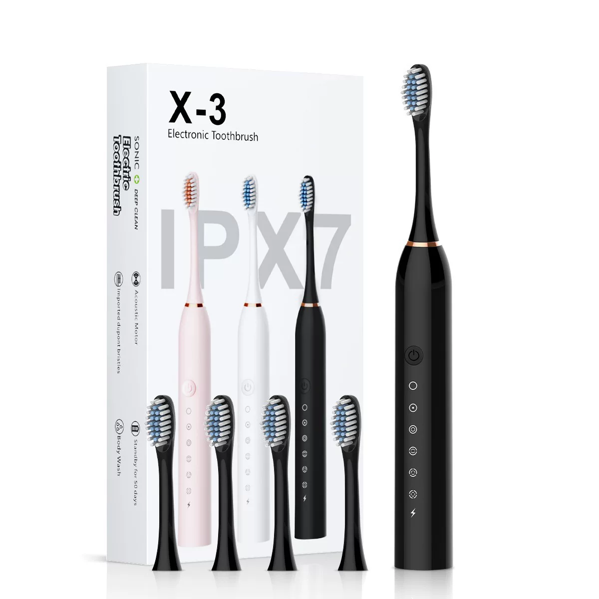 Wholesale of portable fully automatic ultrasonic water flossers for both adults and children, suitable for cross-border electric toothbrush charging