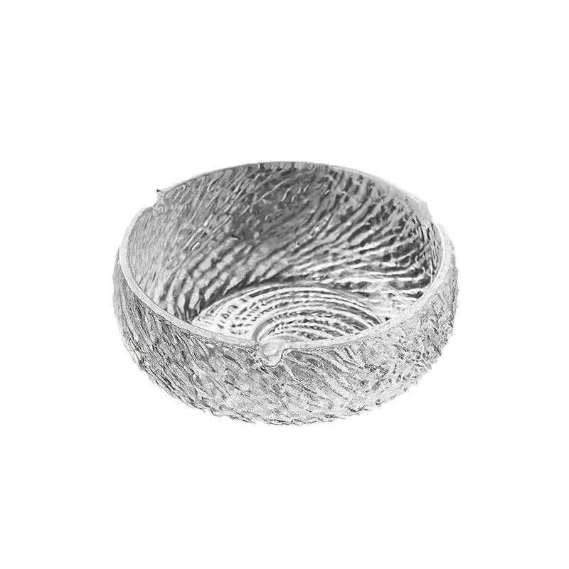 Nordic style fashionable anti-slip and anti-fly design, grand living room and office decoration, high appearance level, creative glass ashtray