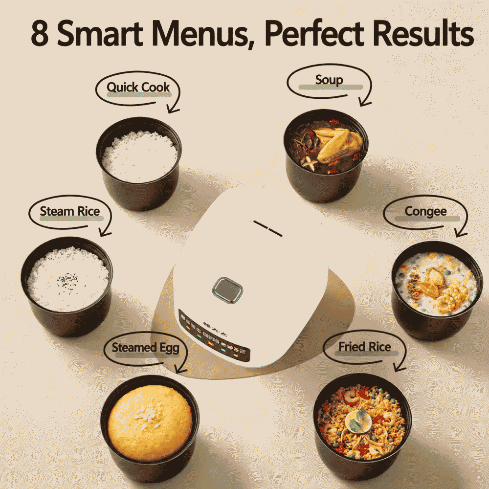 110V smart rice cooker for home use, 5L large capacity, with pre-set timer and rice-soup separation function, available for dropshipping
