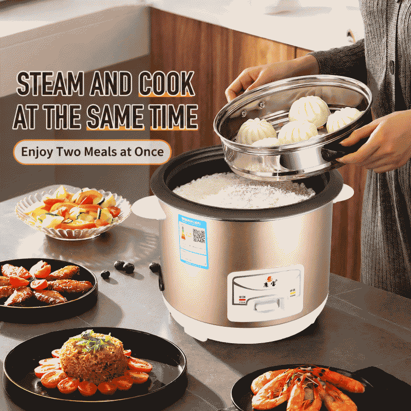 Lianbao rice cookers are small and multi-functional rice cookers suitable for 3-4 families. They can be used for luxurious cooking of porridge and soup, and are customized for cross-border use