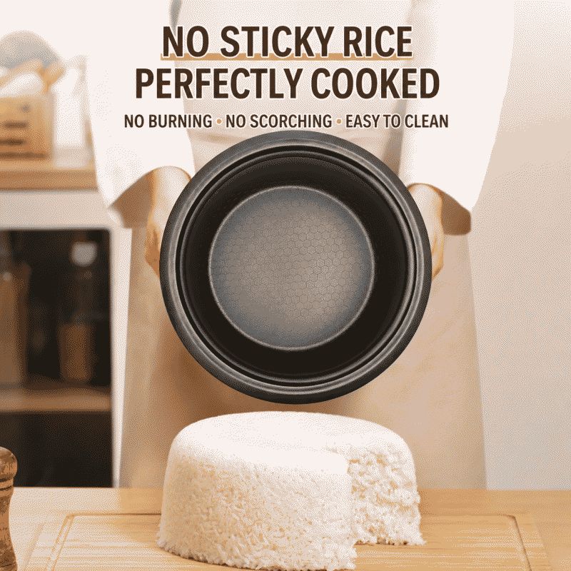 Lianbao rice cookers are small and multi-functional rice cookers suitable for 3-4 families. They can be used for luxurious cooking of porridge and soup, and are customized for cross-border use