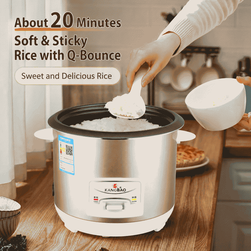 Lianbao rice cookers are small and multi-functional rice cookers suitable for 3-4 families. They can be used for luxurious cooking of porridge and soup, and are customized for cross-border use