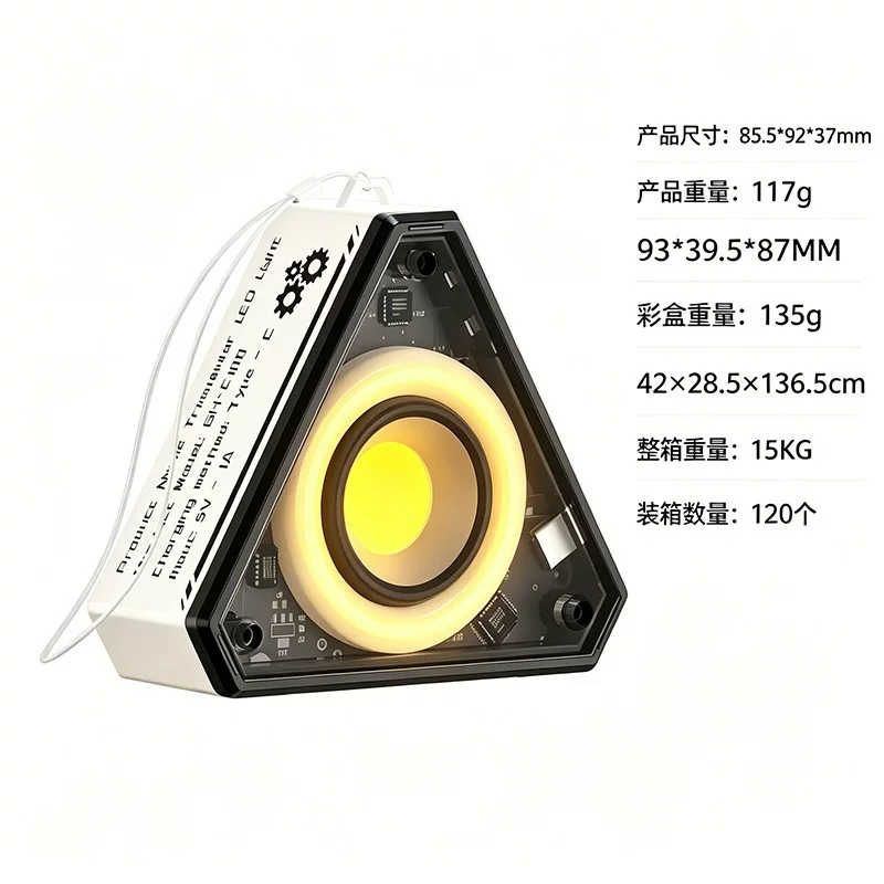 磁吸小夜灯usb充电便携摆摊应急家用多功能照明台灯