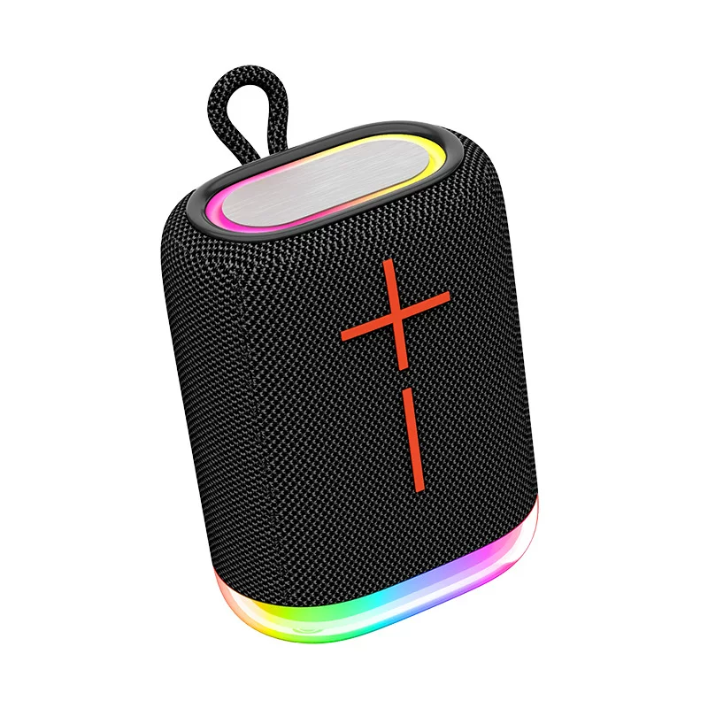 New Bluetooth speaker, small size, high quality, high power subwoofer, outdoor portable camping speaker
