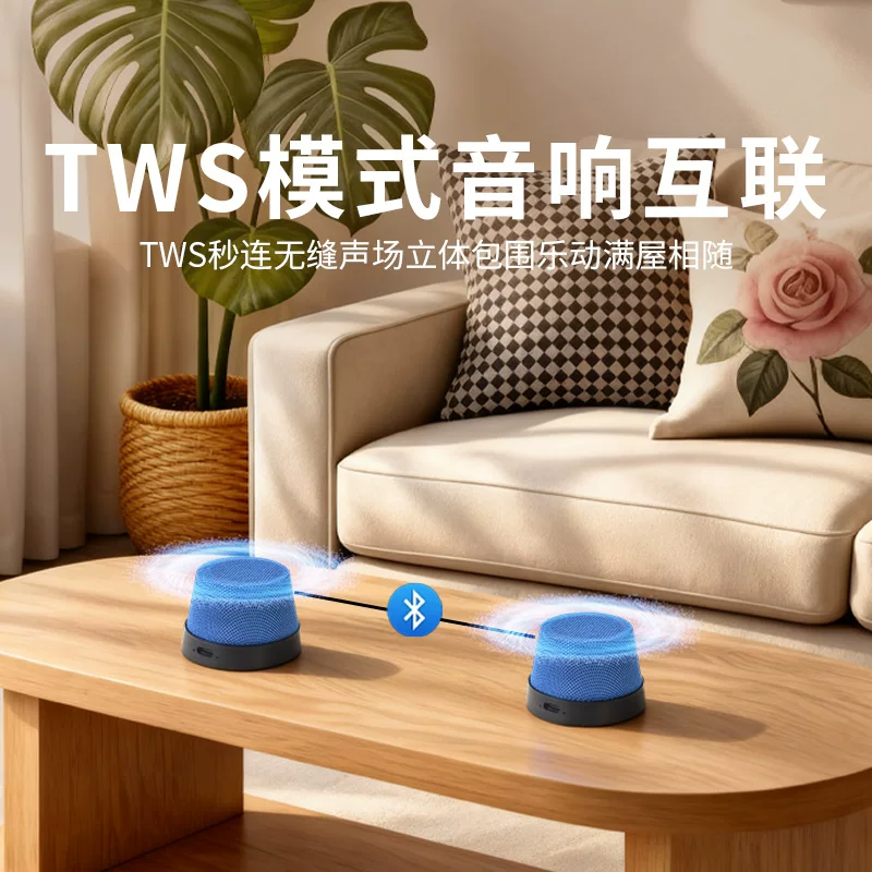 스마트 미니 자기 흡입 무선 블루투스 음향 높은 용모치 휴대용 핸드폰 스탠드 2합일 블루투스 스피커