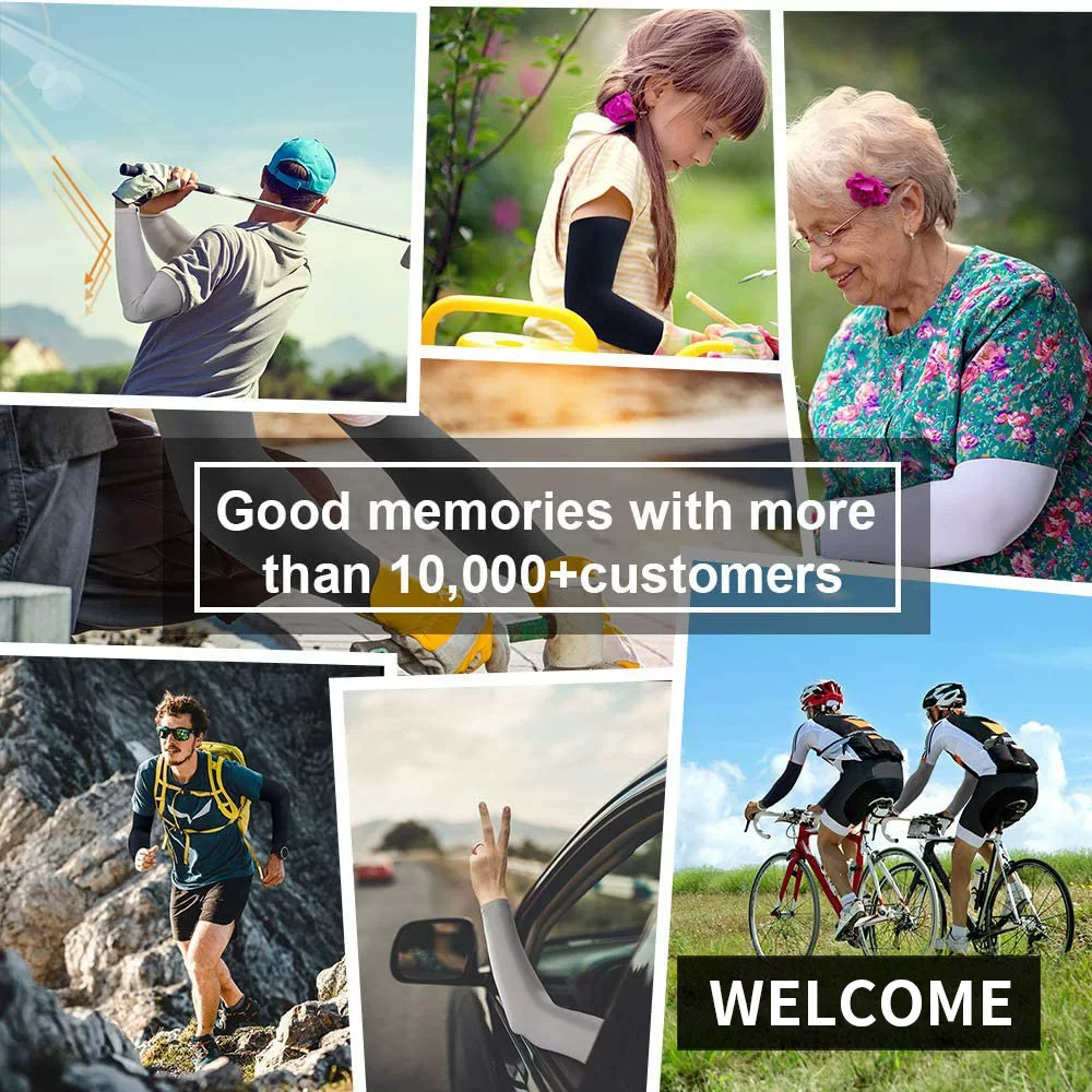 Outdoor ice silk sleeve in stock, full-plate printed pattern, silk-screened logo, outdoor cycling, fishing, sun protection ice sleeve