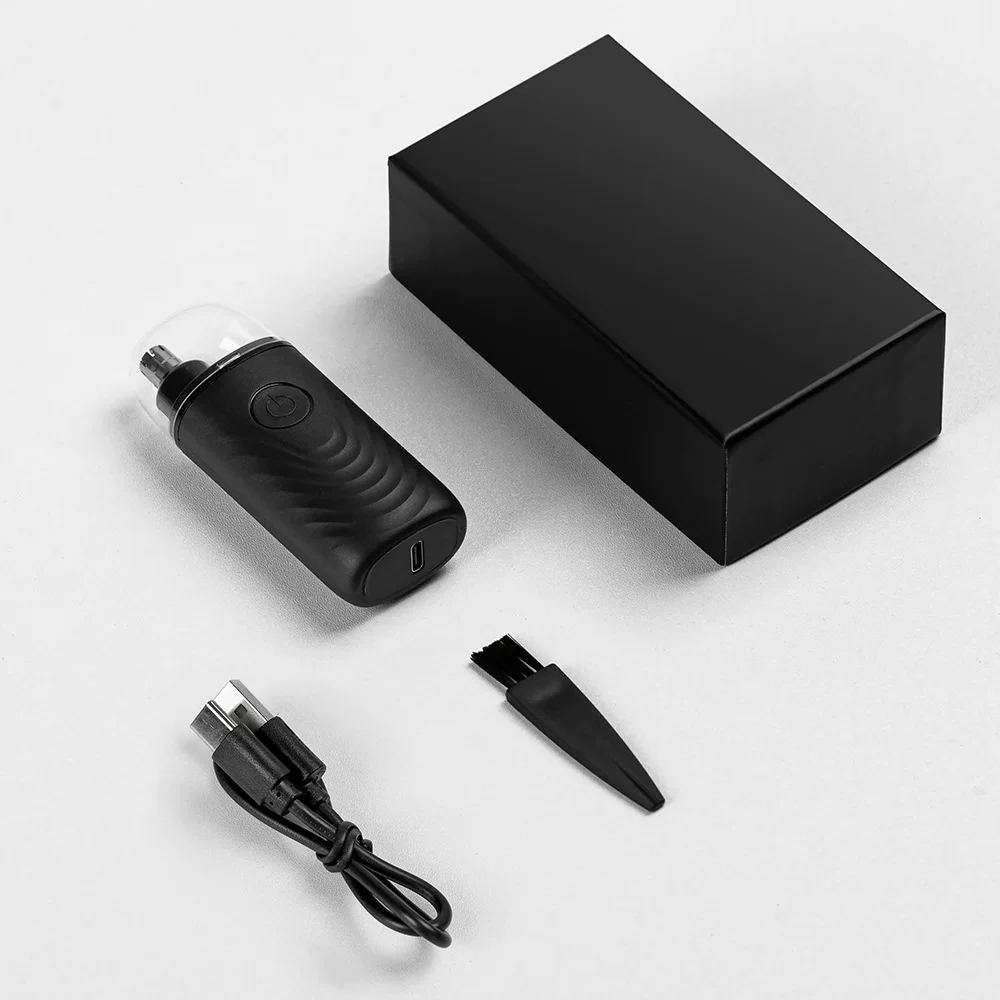 Bester Verkauf Typ C Herren Nasenhaare-Trimmer praktischer Nasenhaartrimmer Mini wasserdichter elektrischer Nasenhaarschneider