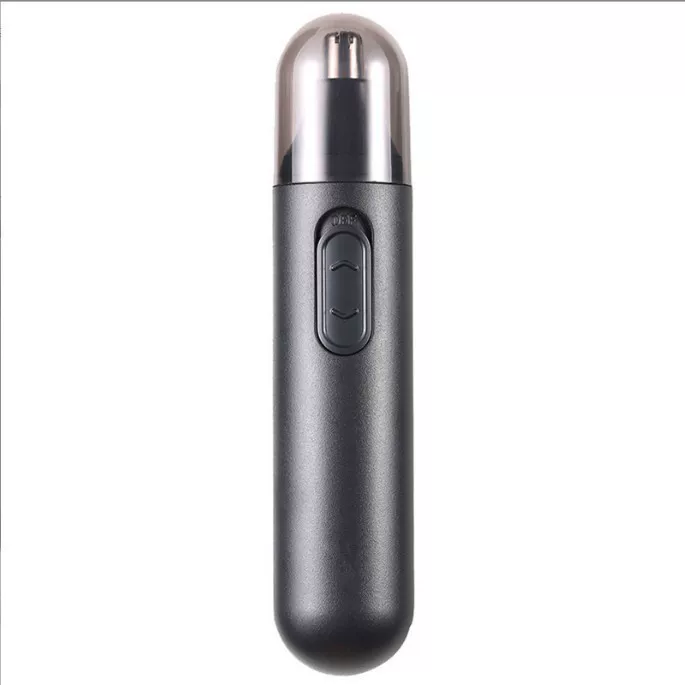 English 2-in-1 nose hair trimmer, electric and waterproof, a magical tool for trimming and shaping nose hair