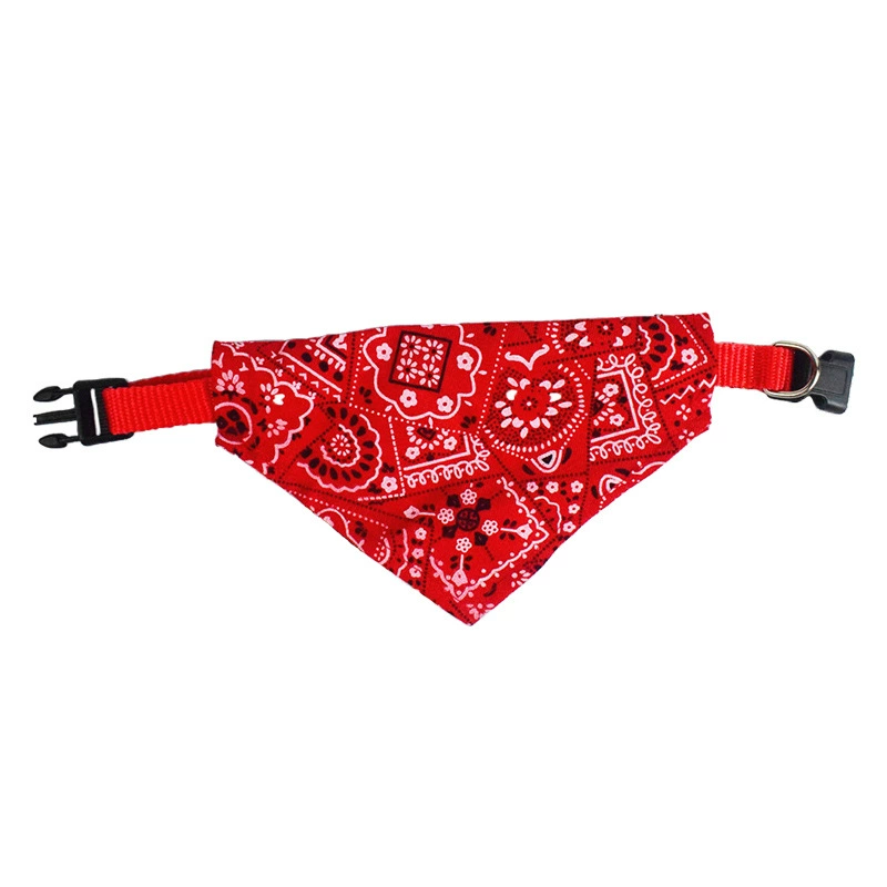 Pet supplies: Pet saliva wipes, printed pet dog collars, cat triangular collars, pet triangular collars