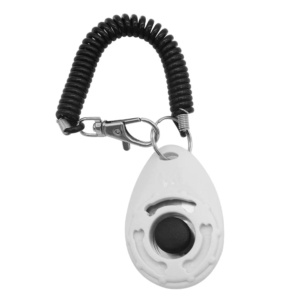 Dog training supplies, pet training clicker, portable trainer, pet clicker