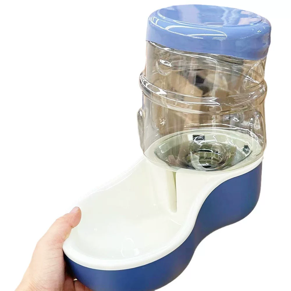 Pet cat water dispenser, automatic water feeding device for cat and dog food, cat and dog water dispenser, no need to plug in for drinking water