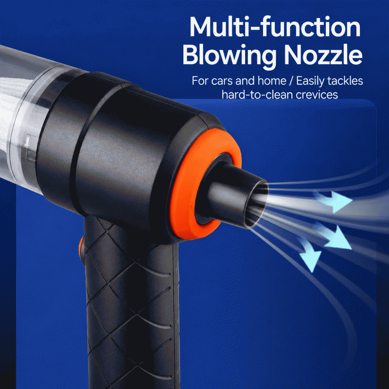 Wholesale of new car vacuum cleaners, household mini blow-suction integrated portable wireless handheld car vacuum cleaners