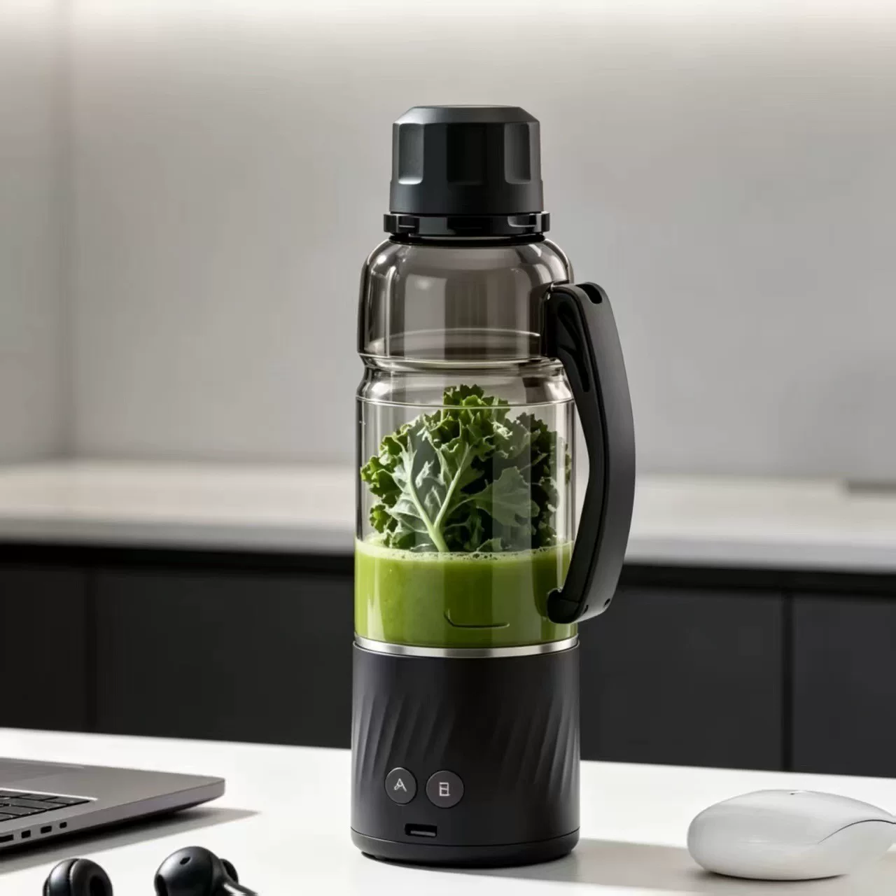 Portable small juice cup, student household multi-function charging blender, juice cup for juicer