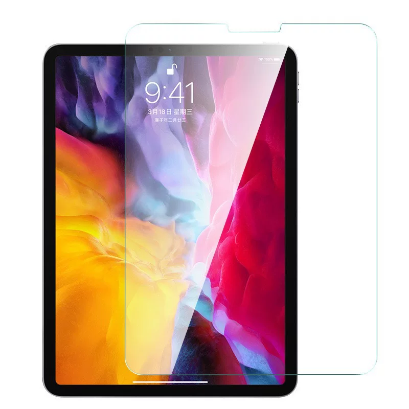 适用ipad苹果10.2钢化膜10.9平板air6/mini6防蓝光13寸/11保护膜