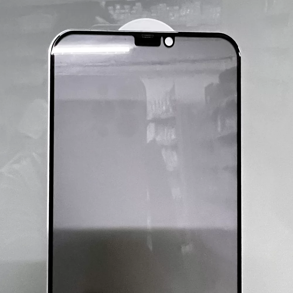 28° Privacy and Anti-Static Film for Apple 17 Pro, Non-Pored Dustproof Tempered Glass Film, Apple 16E Green Light Film
