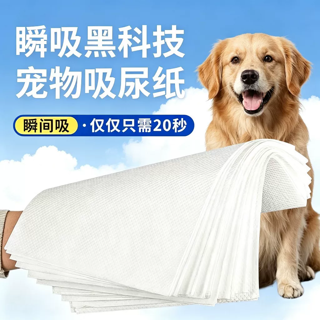 Hundedreck absaugen und stinkende windeln absaugen. Ein hund saugt toilettenpapier, und ein hündchen saugt pipi und dame