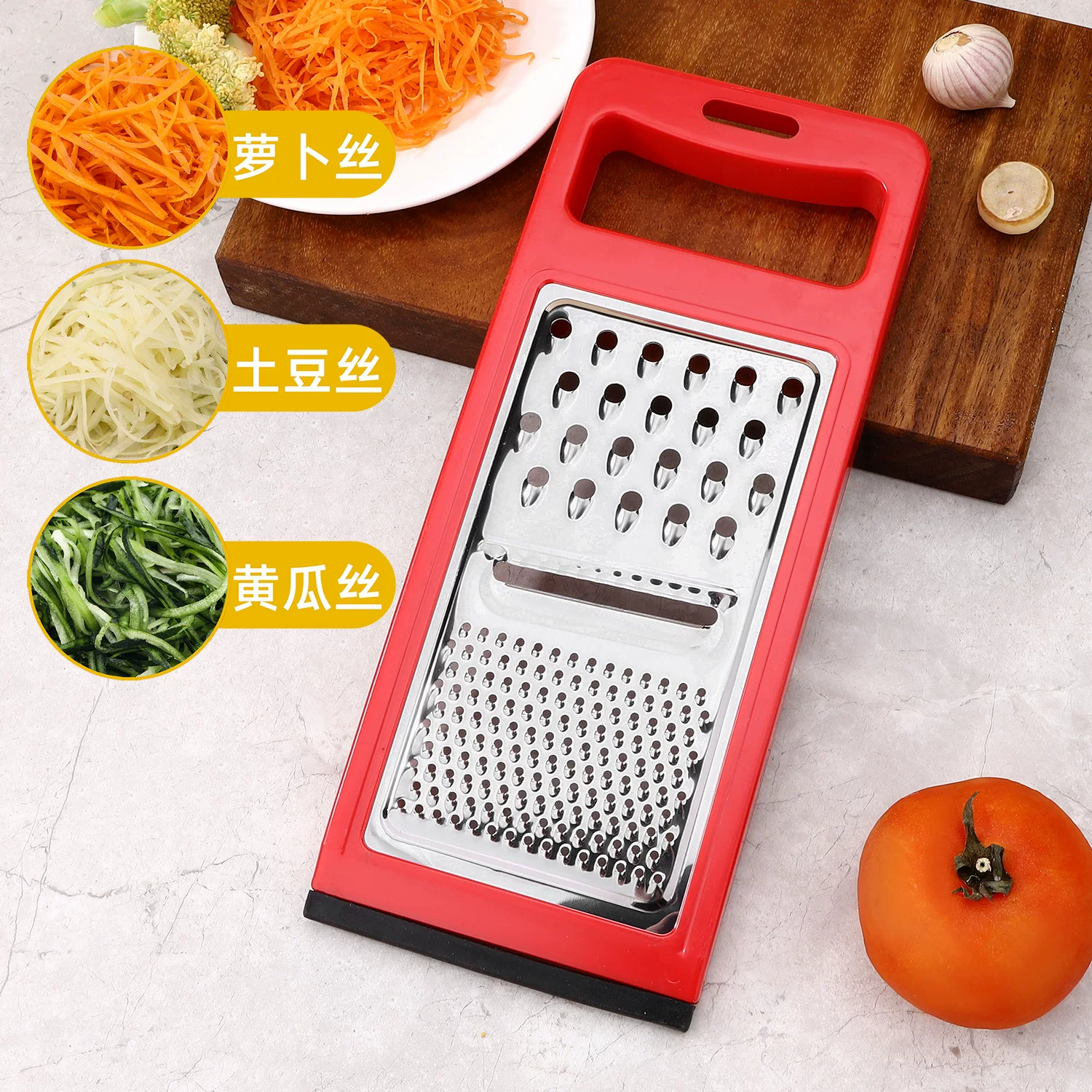 미끄럼 방지 스테인레스 스틸 평면 깎기 치즈 깎기 치즈 깎기 야채 깎기 도마 깎기
