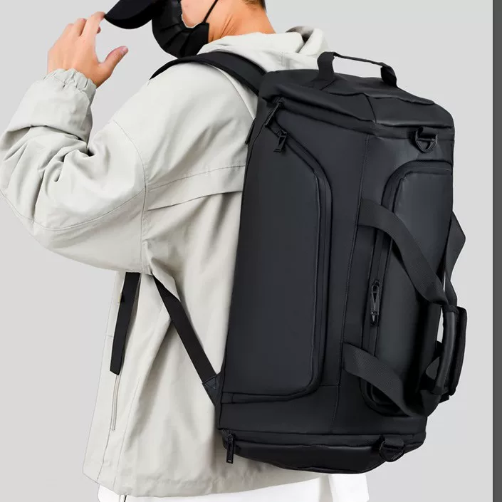 Multi-functional travel bag, large-capacity sports and fitness bag, independent shoe compartment, short-distance business trip luggage bag