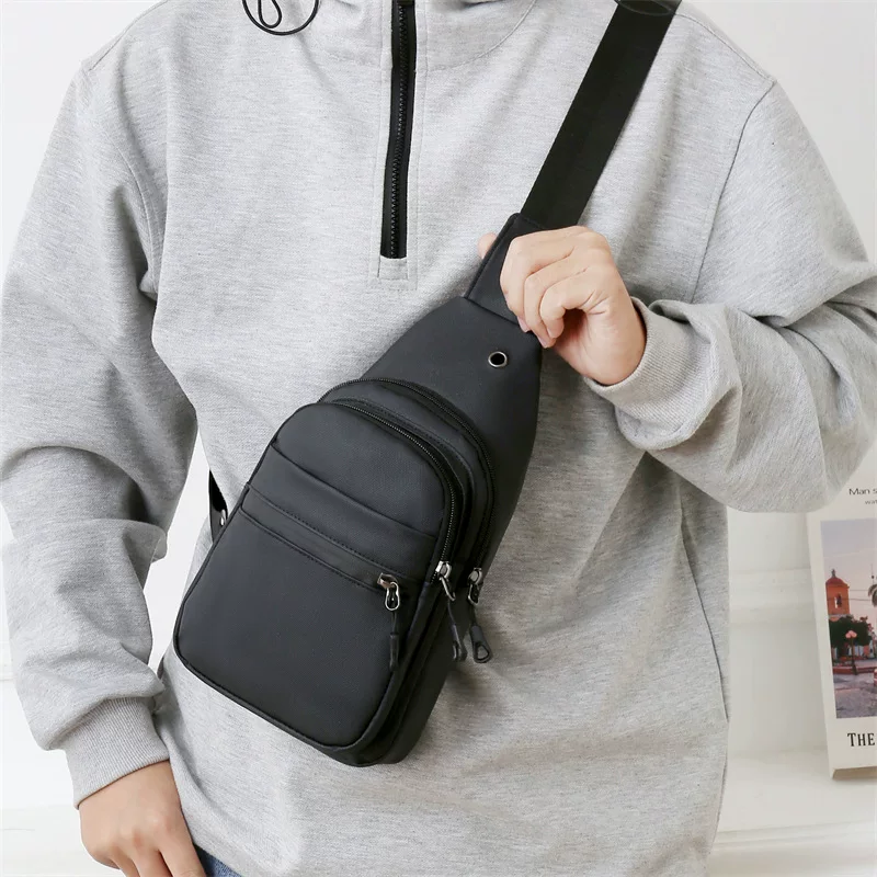 Neue Modell Hüfttasche koreanische Freizeit-Business-Einheitskörbchen Multifunktions-Outdoor-Sport-Torso-Tasche