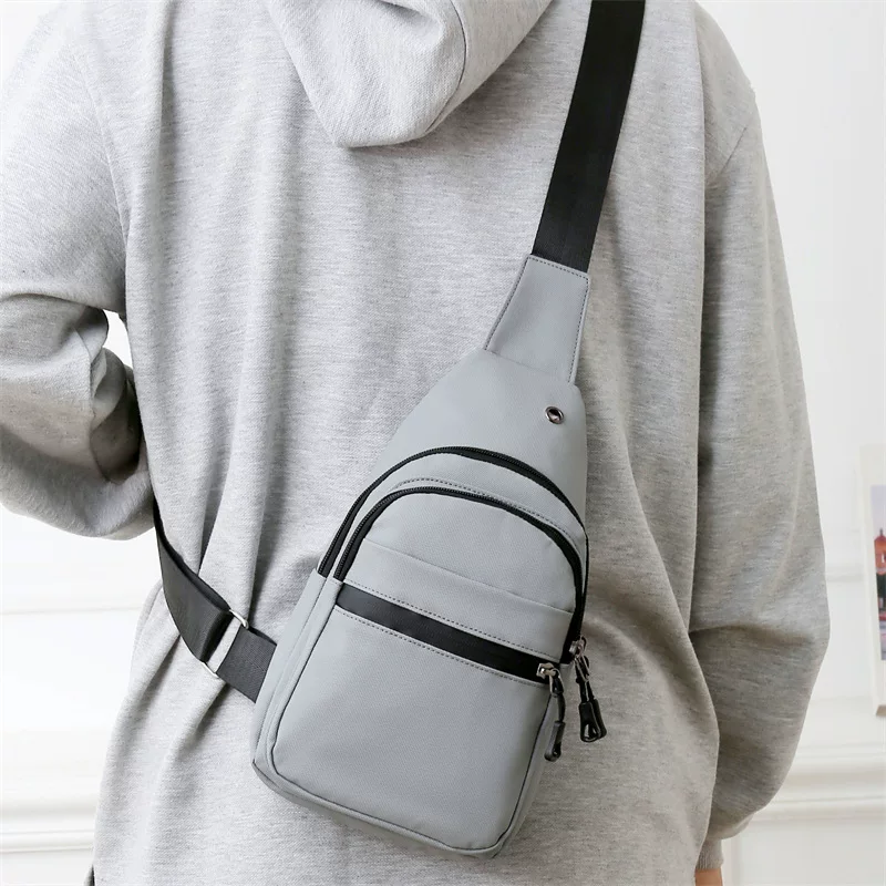 Neue Modell Hüfttasche koreanische Freizeit-Business-Einheitskörbchen Multifunktions-Outdoor-Sport-Torso-Tasche