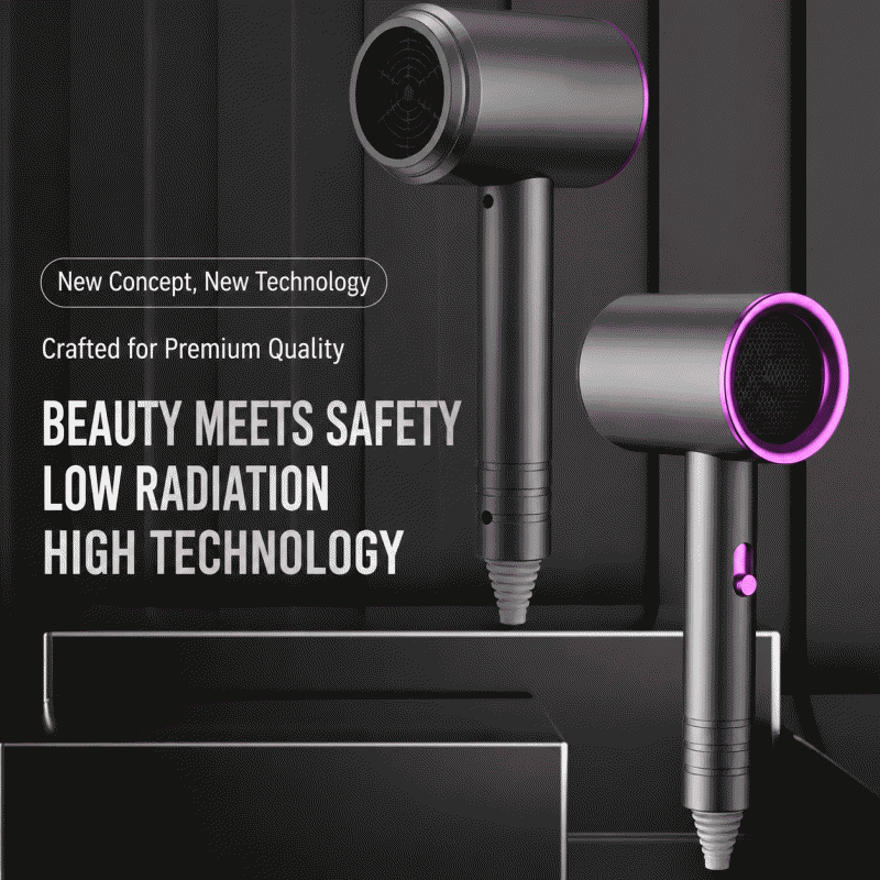 Amazon household hair dryer 110V US/Japanese standard, Taiwanese hair dryer, European/British standard, 230V hair dryer barrel