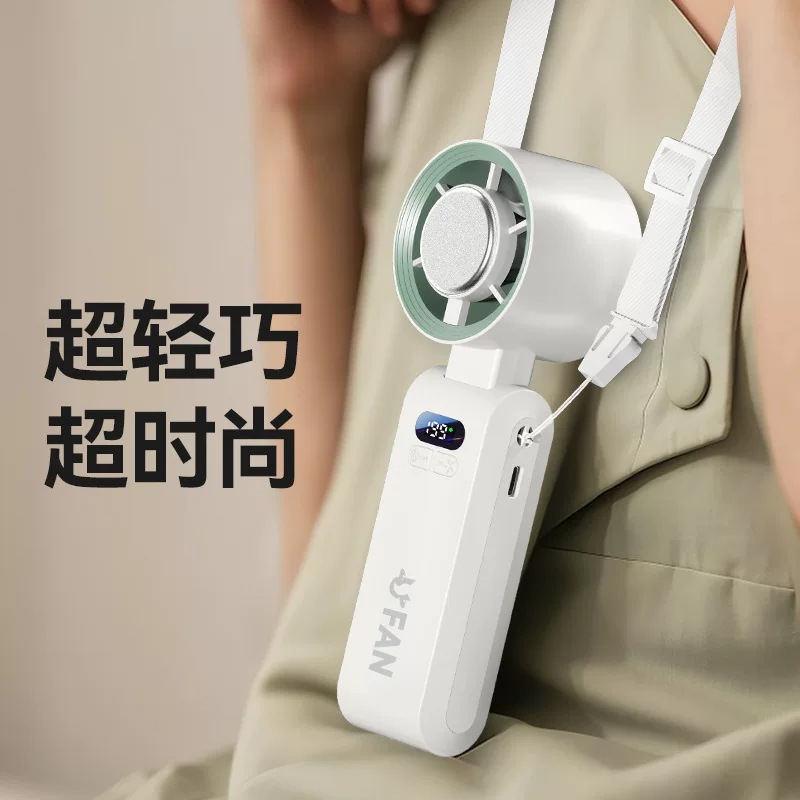Bestseller Handheld-Luftkühler mit schneller Kühlung, USB-Ladung, hochwertig, tragbar und klappbar