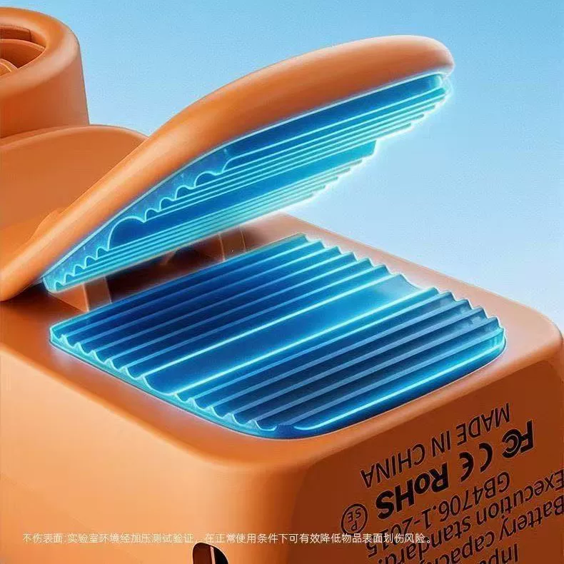 FY30 Clip-on small fan, rotatable head, silent clip, handheld fan, student, USB charging, office desktop, bedroom