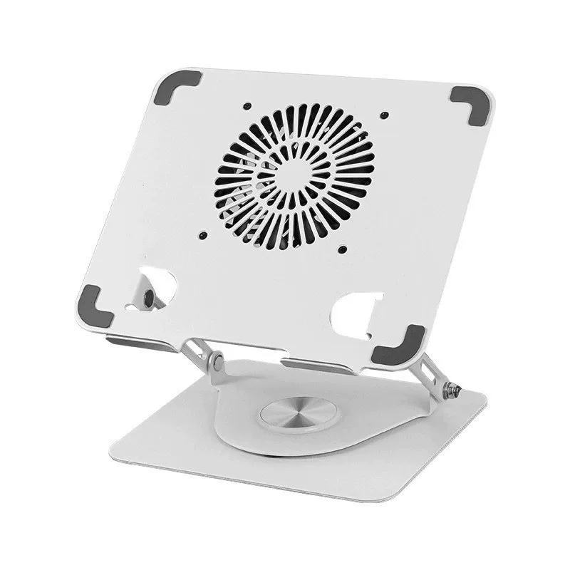 New product: Laptop stand with fan, desktop height increasing, cooling pad stand, rotatable, and adjustable